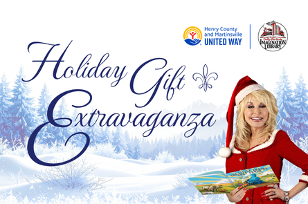 Holiday Gift Extravanganza with Dolly Parton event text image