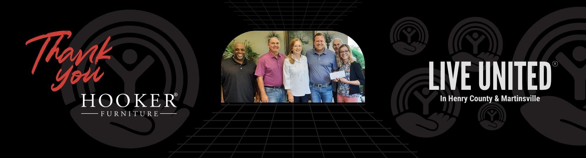 Thank You Hooker Furniture - Live Untied in Henry County & Martinsville