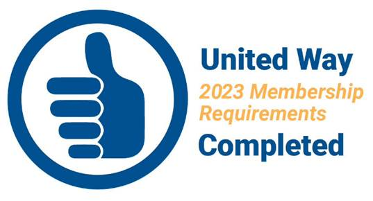United Way 2023 Membership Requirements Completed